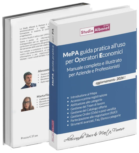 Copertina di MePA guida pratica all'uso per operatori economici