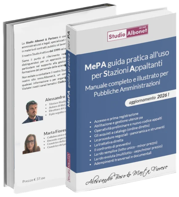 Copertina di MePA guida pratica all'uso per stazioni appaltanti